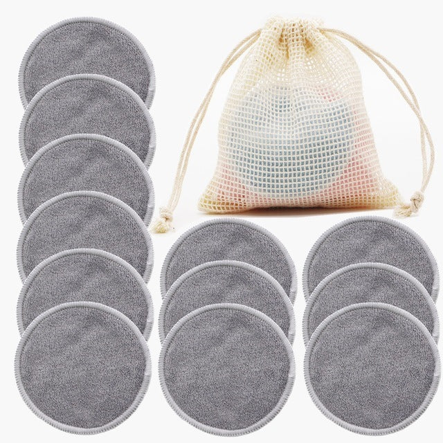 Reusable Cotton Pads Makeup Remover Pads Washable Round