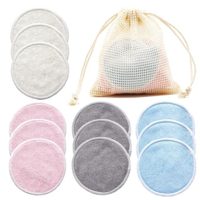 Reusable Cotton Pads Makeup Remover Pads Washable Round