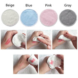 Reusable Cotton Pads Makeup Remover Pads Washable Round